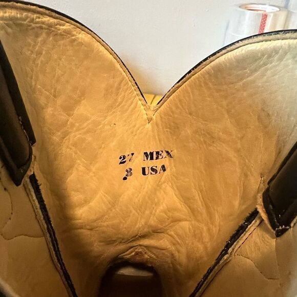 Chaparral Cowboy Boots Sz 8 - Picture 9 of 10